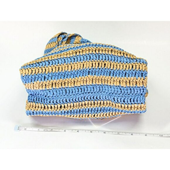 A.L.C. Parker Women's Striped Raffia Bag O/S (MSRP $295) - Picture 7 of 10